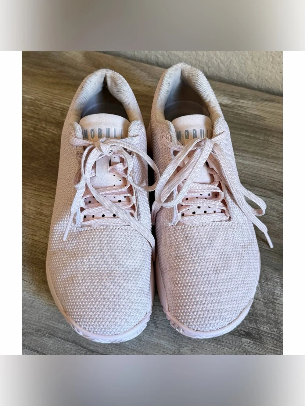 NOBULL Outwork Edge Shoes Light Pink Womens Size 8.5